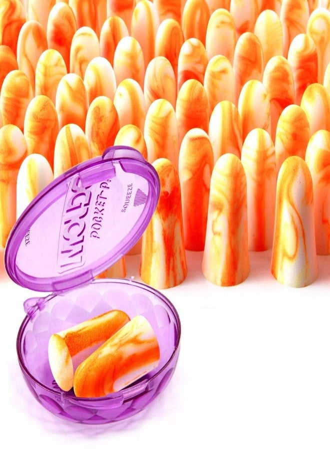 MOLDEX Soft Foam Earplugs 100 Pairs Softies® Ear Plugs for Sleeping, Snoring, Work, Travel, Shooting -33dB Highest NRR Made in USA - Image 1
